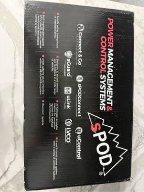 New in Box sPOD SourceLT Mini6 Universal Power Management System,